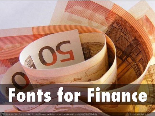 Fonts for Finance